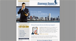 Desktop Screenshot of courthousecourier.org